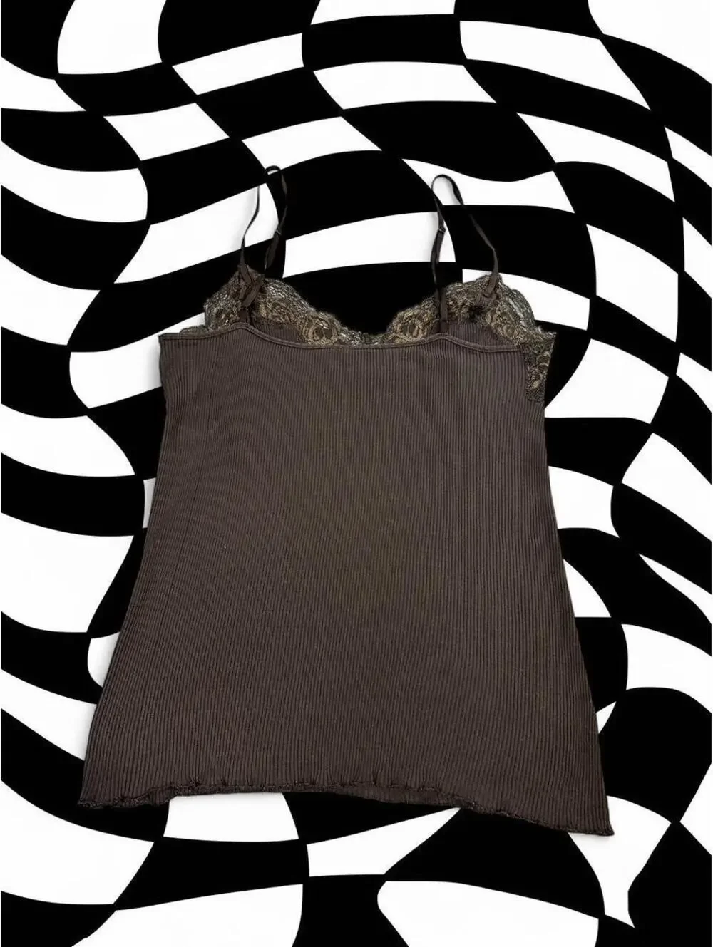 Banana Republic brown ribbed tank top
